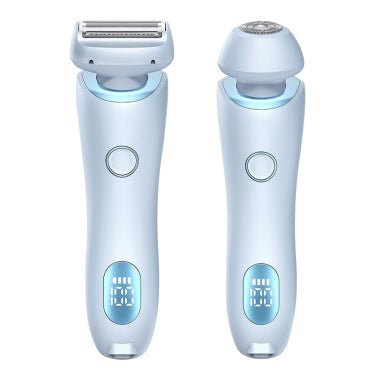 2 In 1 Hair Removal Shaver | USB Rechargeable Trimmer Women Body Razor Face Leg Armpit Hair Remover - LuVoria