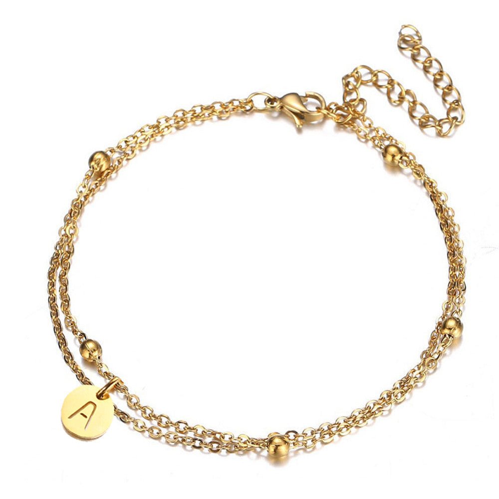 Circle Personalised Bracelet - LuVoria