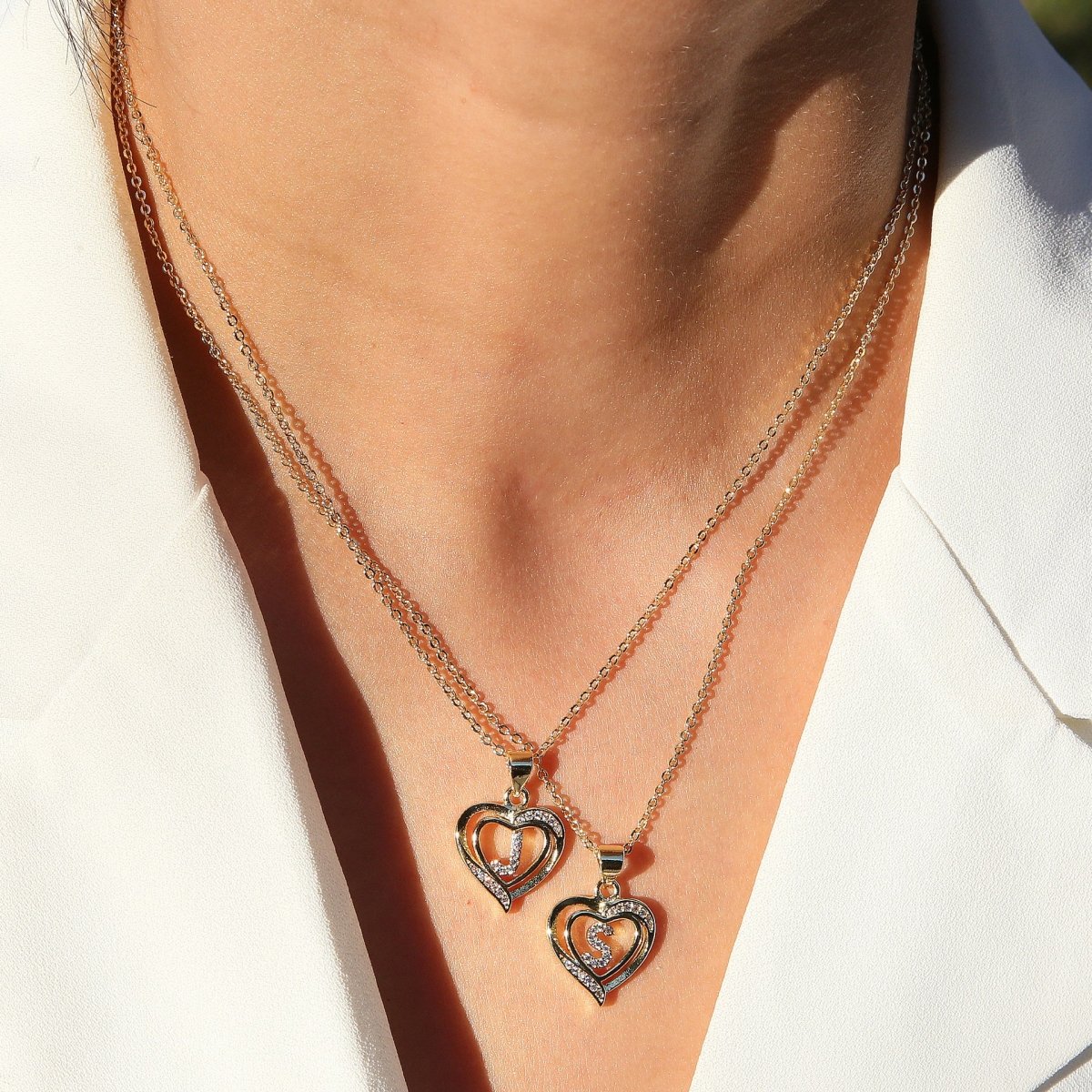 Personalised Heart Pendant - LuVoria
