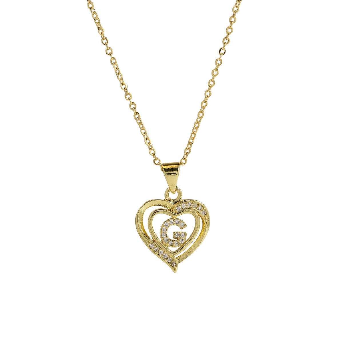 Personalised Heart Pendant - LuVoria