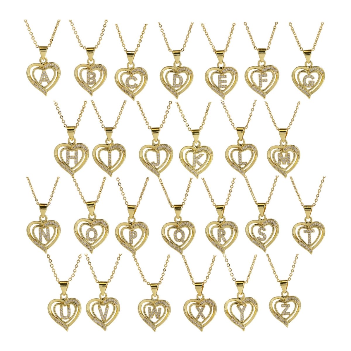 Personalised Heart Pendant - LuVoria