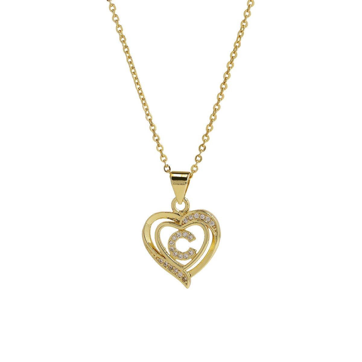 Personalised Heart Pendant - LuVoria