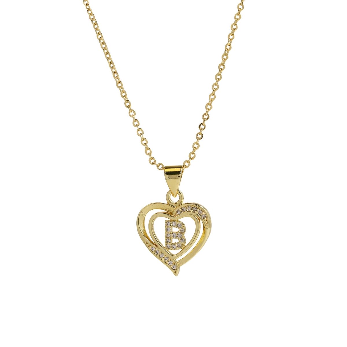 Personalised Heart Pendant - LuVoria