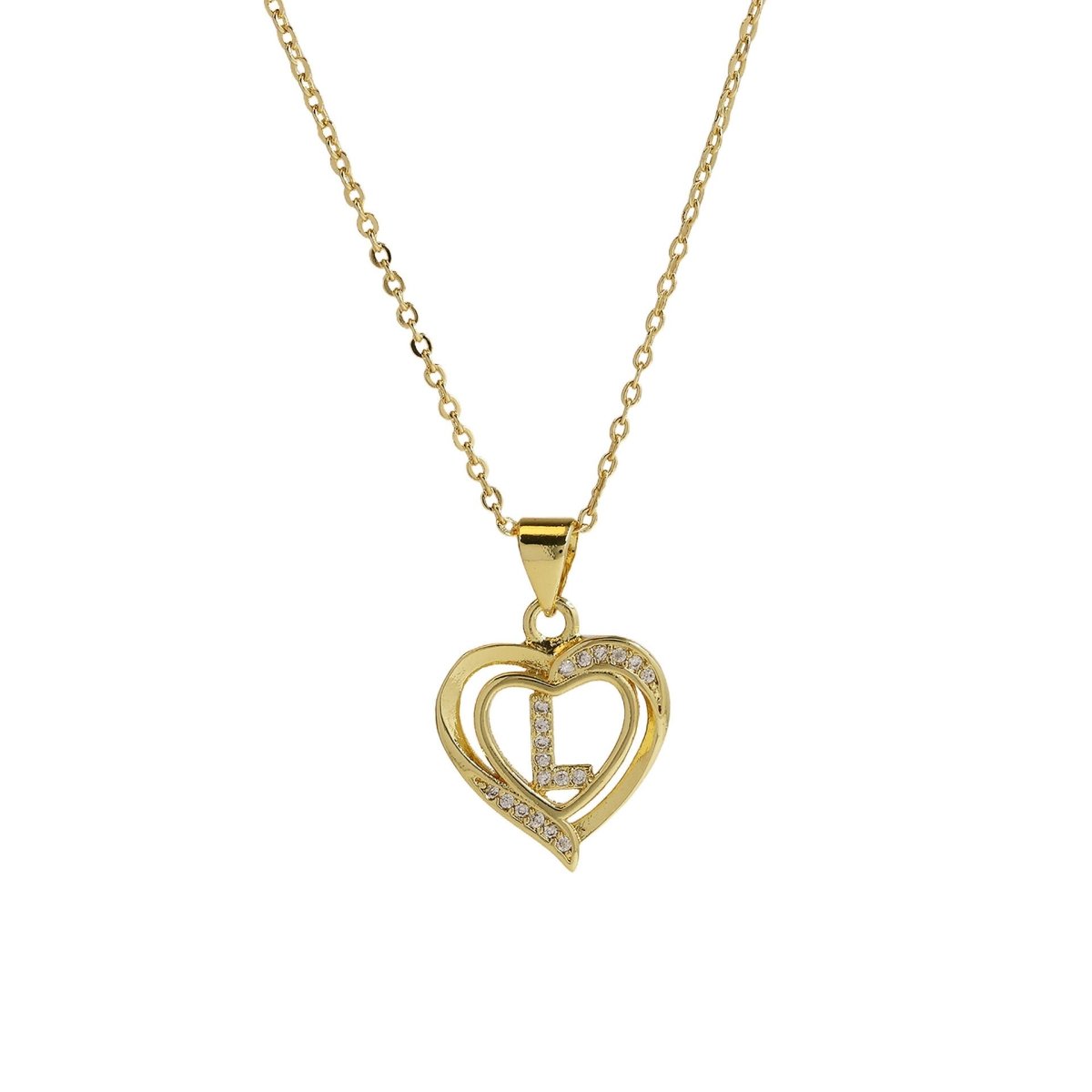 Personalised Heart Pendant - LuVoria