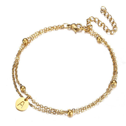Circle Personalised Bracelet - LuVoria