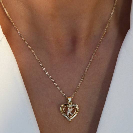 Personalised Heart Pendant - LuVoria