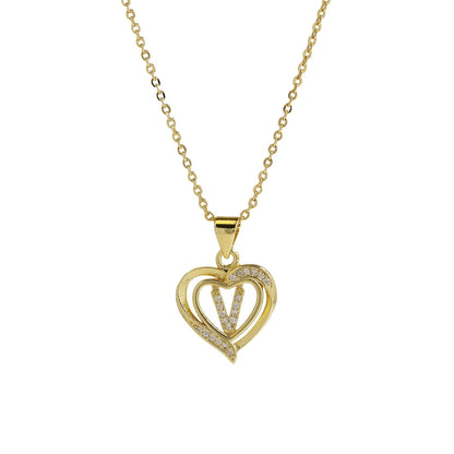 Personalised Heart Pendant - LuVoria