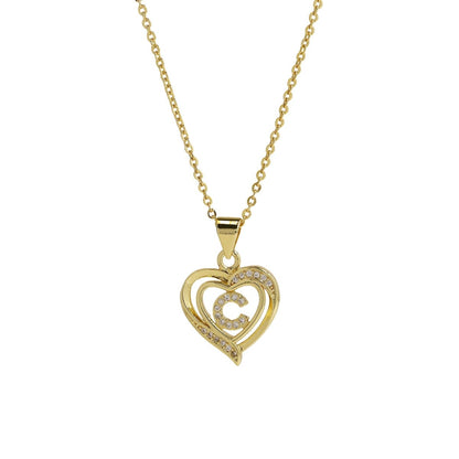 Personalised Heart Pendant - LuVoria