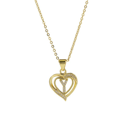 Personalised Heart Pendant - LuVoria