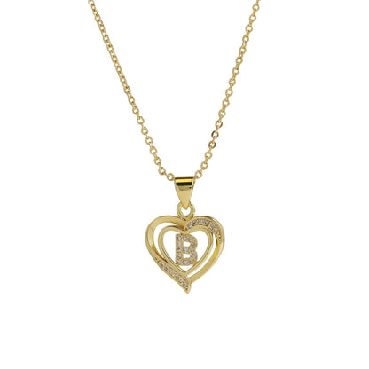 Personalised Heart Pendant - LuVoria