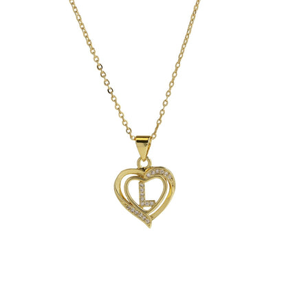 Personalised Heart Pendant - LuVoria