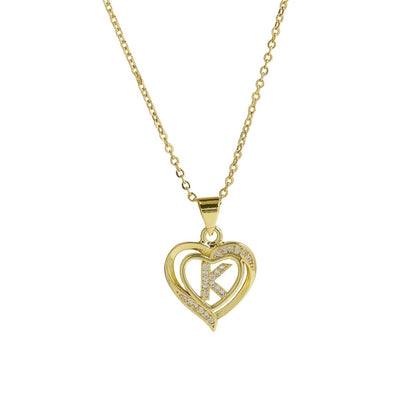 Personalised Heart Pendant - LuVoria