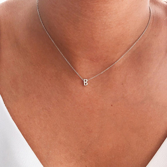 Personalised Letter Necklace - LuVoria